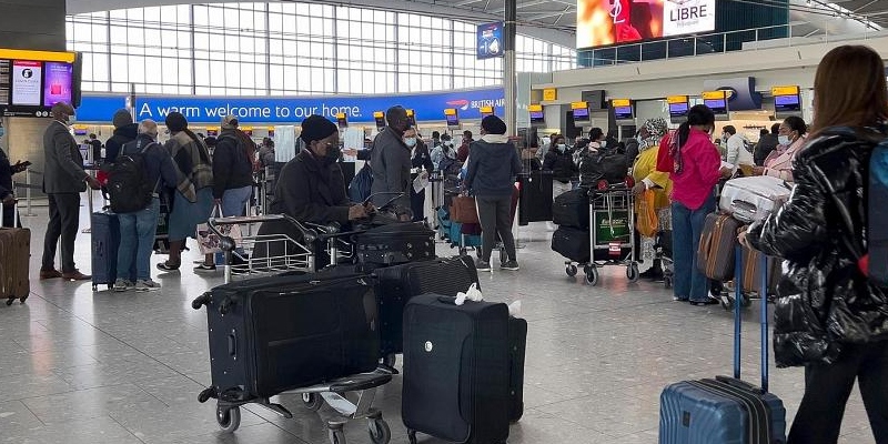 UK to scrap passenger locator forms and testing for unvaccinated travellers from Friday