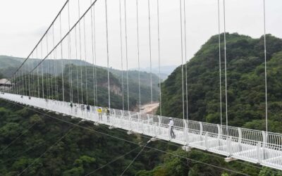 The longest glass-bottom bridge in the world has opened to tourists – but would you dare?