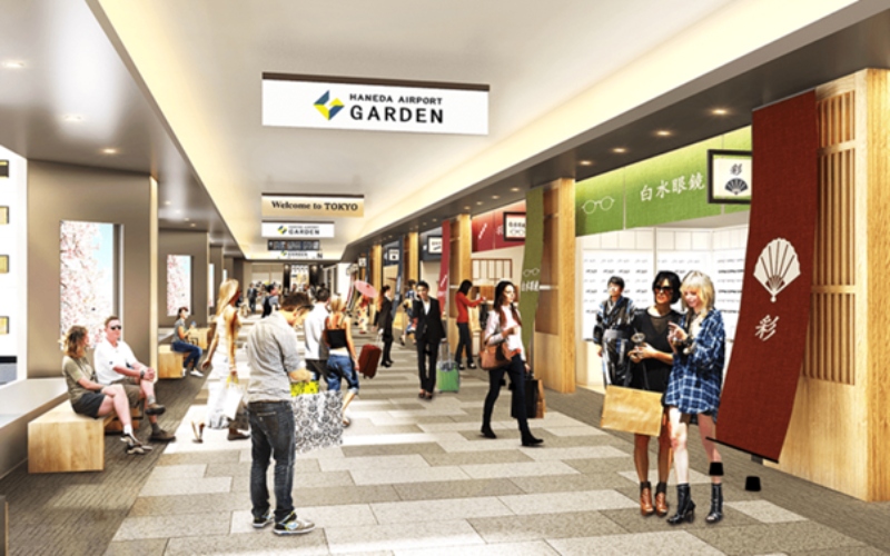 Haneda Airport Garden in Tokyo is now open