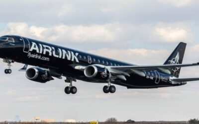 Airlink unveils its new glamorous and stylish black E-jet