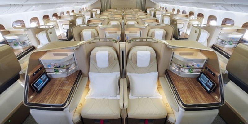 Emirates reveals new 777 business class