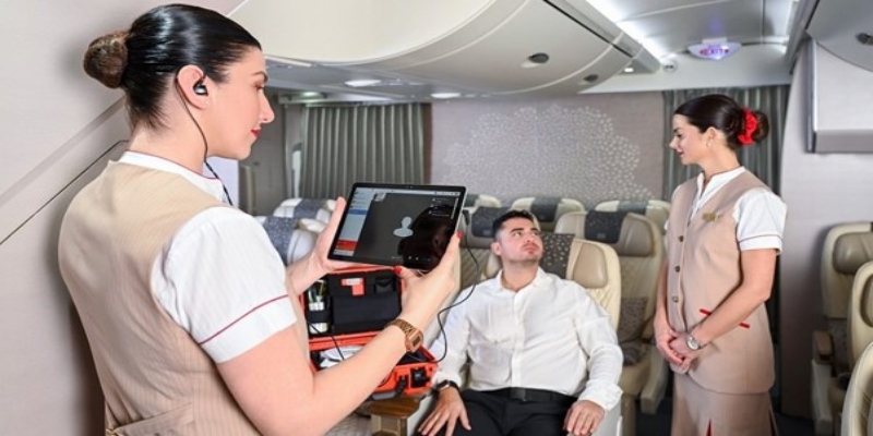 Emirates to roll out ‘telemedicine stations’ to 300 aircraft