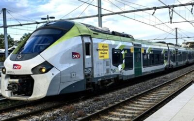 Taking the train can be almost twice as fast as flying for some journeys in France