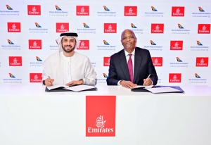 Emirates and South African Airways enhance codeshare agreement, building on 28 years of partnership