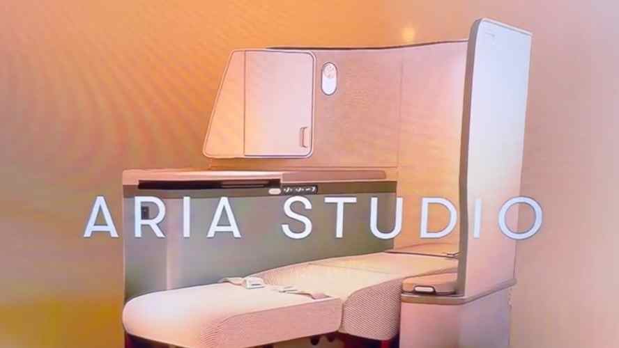Cathay reveals A330 Aria Studio regional business class