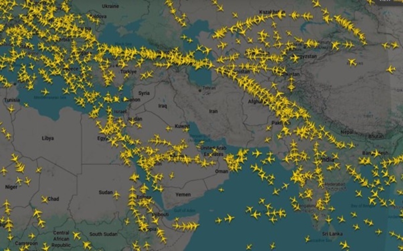 Thousands of Flights Canceled as Middle East Airspace Closes