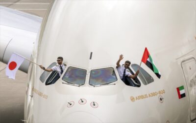 Etihad’s A380 debuts in Tokyo